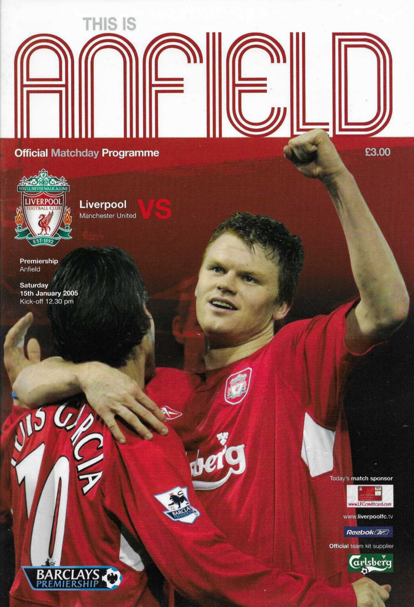 LIVERPOOL v MAN UTD 2004/05